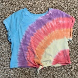 Old Navy Colorful Multicolored Tie-Dye Shirt Size M